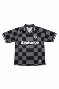 Soulrange Herren Fußballtrikot Grau Karo Größe M