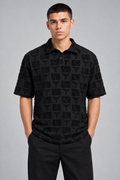Carlo Colucci Flock Polo T-Shirt