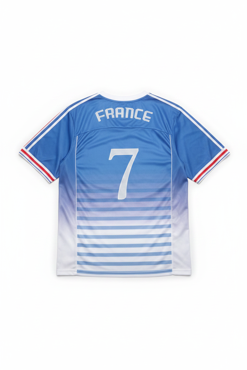 Rvni Herren Fußballtrikot Blau Weiß Rot Größe XXL