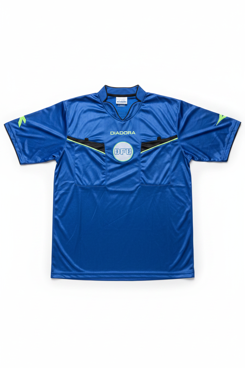 Diadora Herren Fußballtrikot Blau Größe XXL