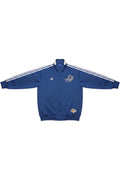 Adidas Herren Trainingsjacke Blau Weiß Größe S