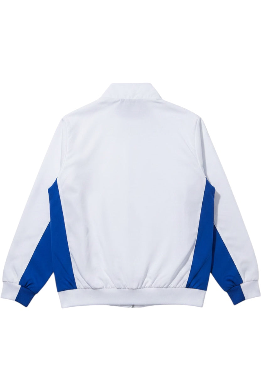 Adidas Herren Trainingsjacke Weiß Blau Größe S