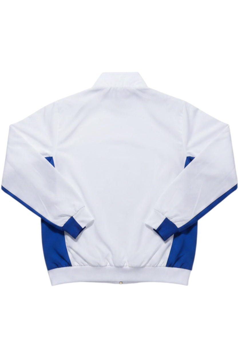 Adidas Herren Trainingsjacke Weiß Blau Größe S