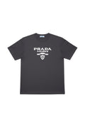 Prada Herren T-Shirt Grau Größe S