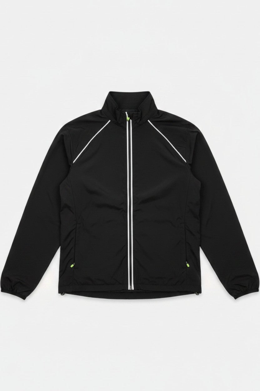 Alexander Brorsson Herren Trainingsjacke Schwarz Größe M