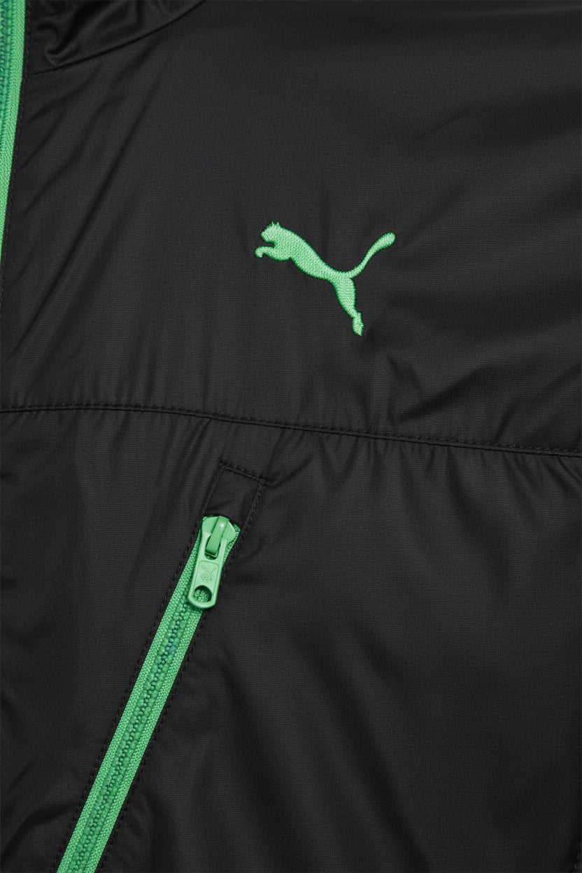 Puma Herren Trainingsjacke Schwarz Grün Größe L