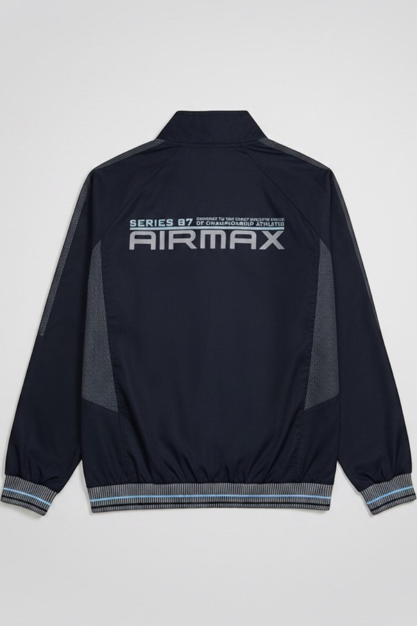 Nike Air Max Herren Trainingsjacke Blau Größe S