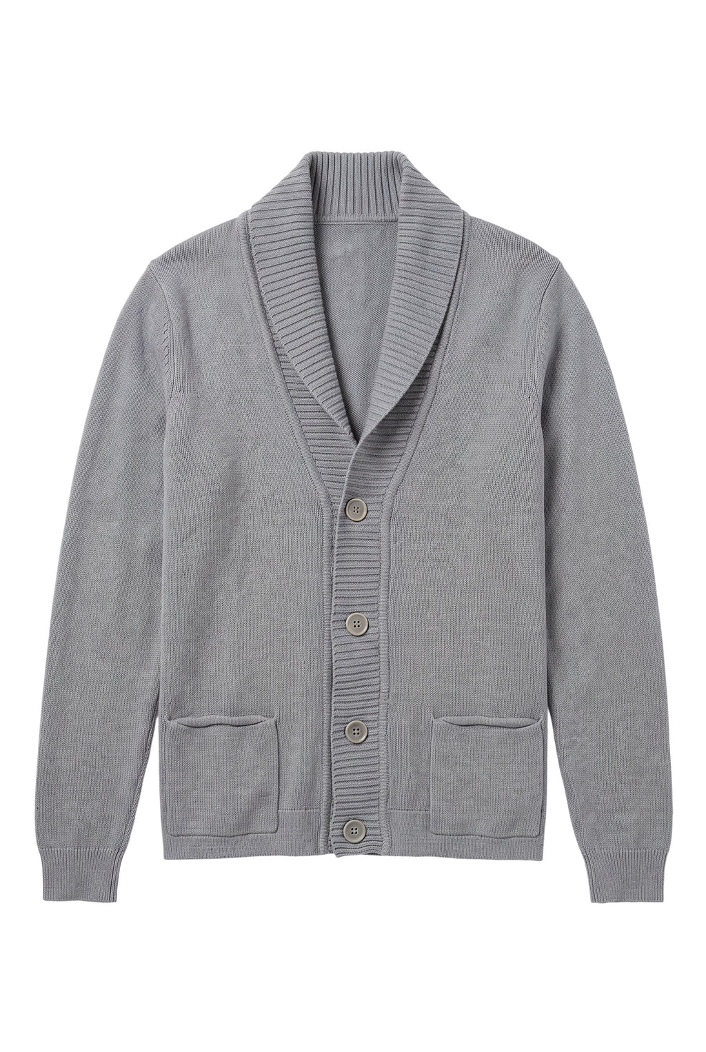 Filippa K Herren Strickjacke Grau Größe XL