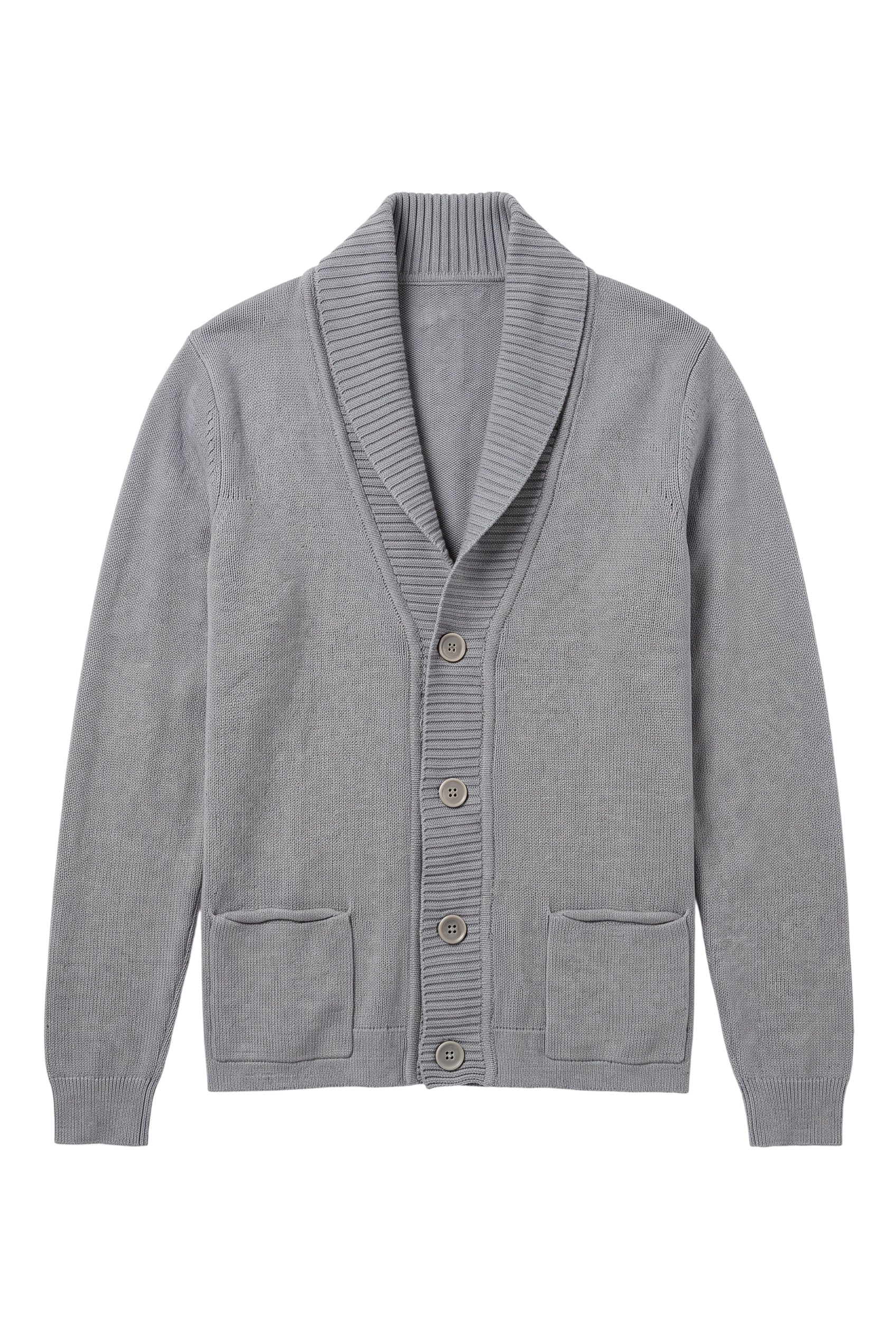Filippa K Herren Strickjacke Grau Größe XL