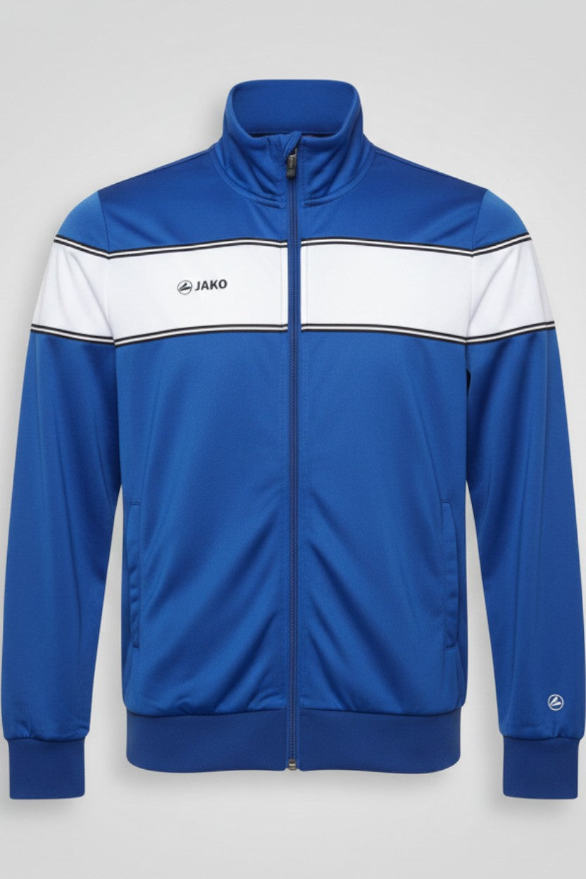Jako Herren Trainingsjacke Blau Weiß Größe S
