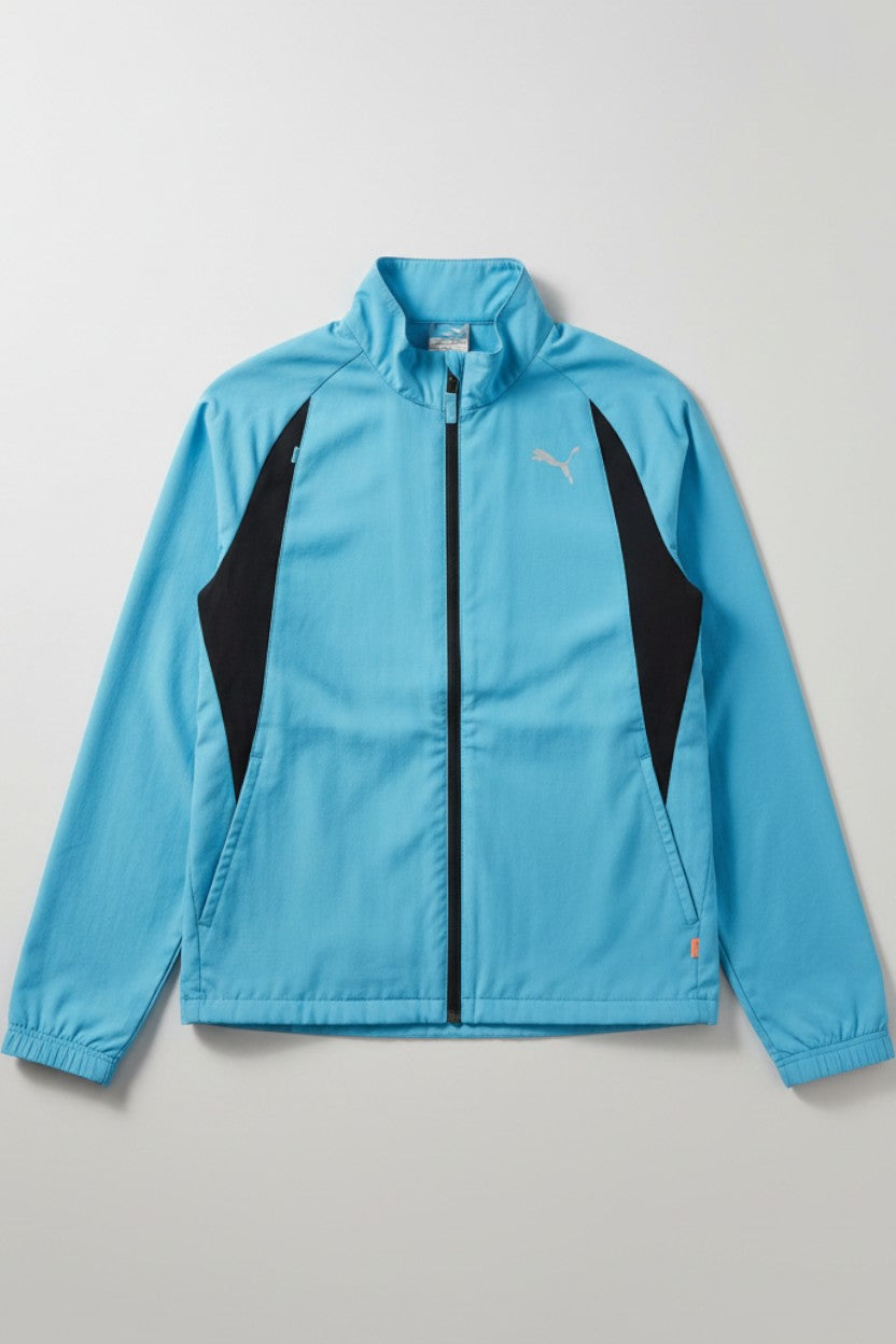 Puma Herren Trainingsjacke Blau Schwarz Größe M
