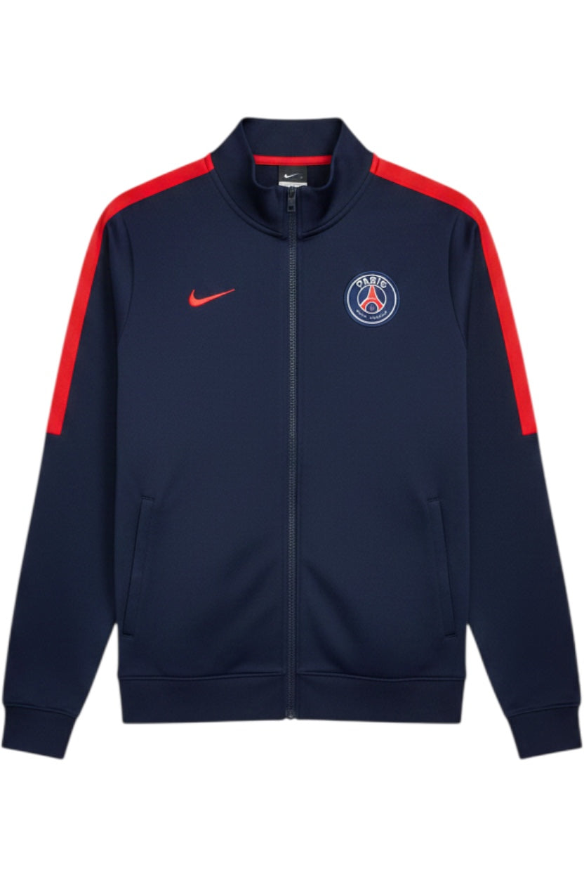 Nike Herren Trainingsjacke Blau Rot Sonstiges Größe S