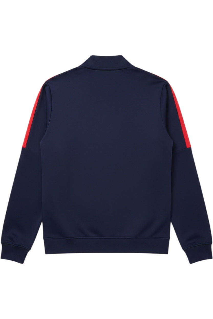 Nike Herren Trainingsjacke Blau Rot Sonstiges Größe S