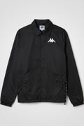 Kappa Herren Coachjacke Schwarz Größe L