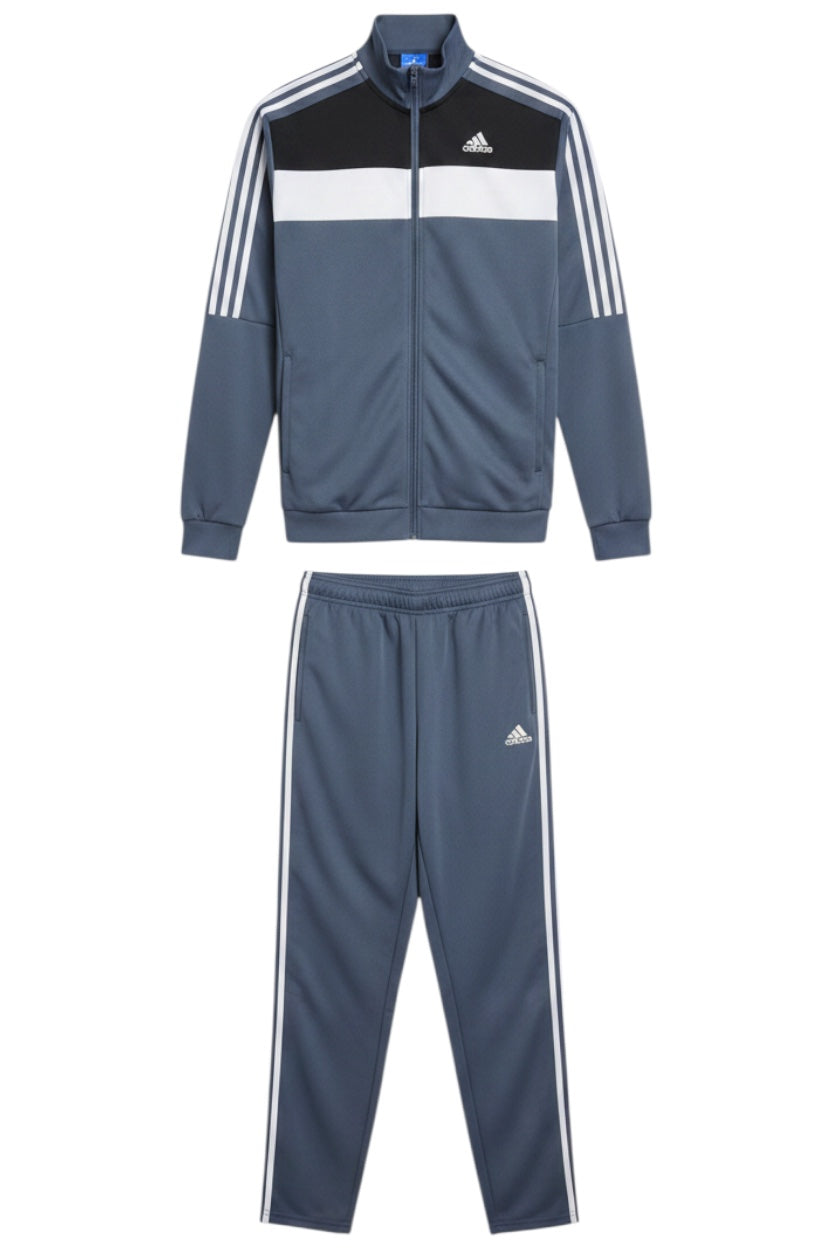 Adidas Herren Freizeitanzug Blau Mehrfarbig Größe S