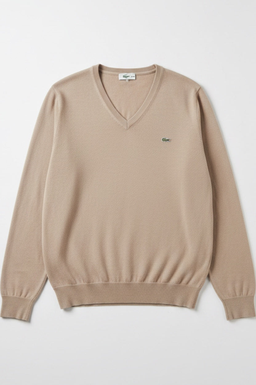 Lacoste Herren Pullover Beige Größe XL