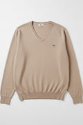 Lacoste Herren Pullover Beige Größe XL
