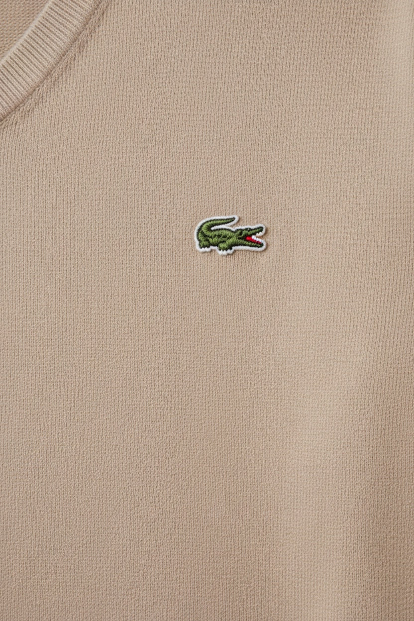 Lacoste Herren Pullover Beige Größe XL