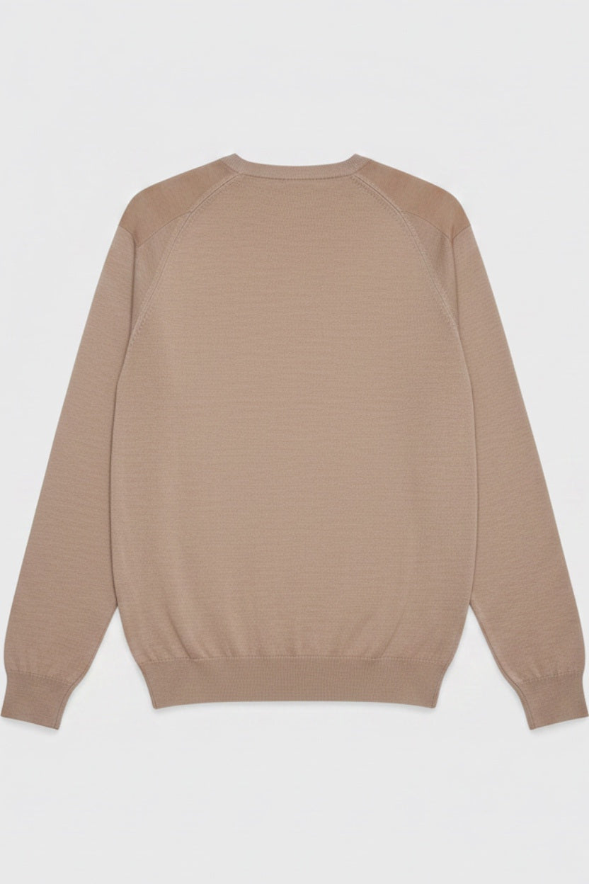 Lacoste Herren Pullover Beige Größe XL