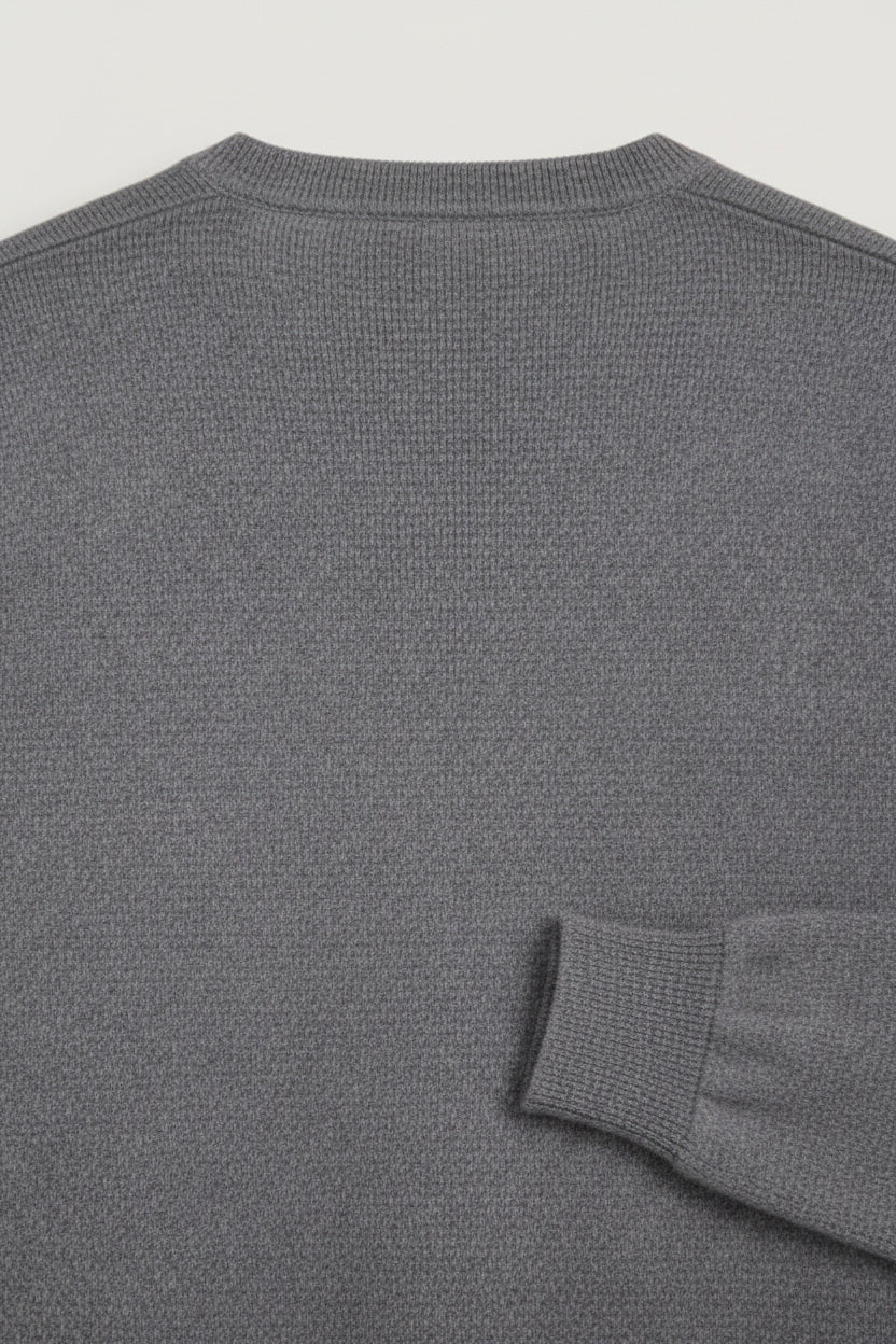 Lacoste Herren Pullover Grau Blau Größe 3XL