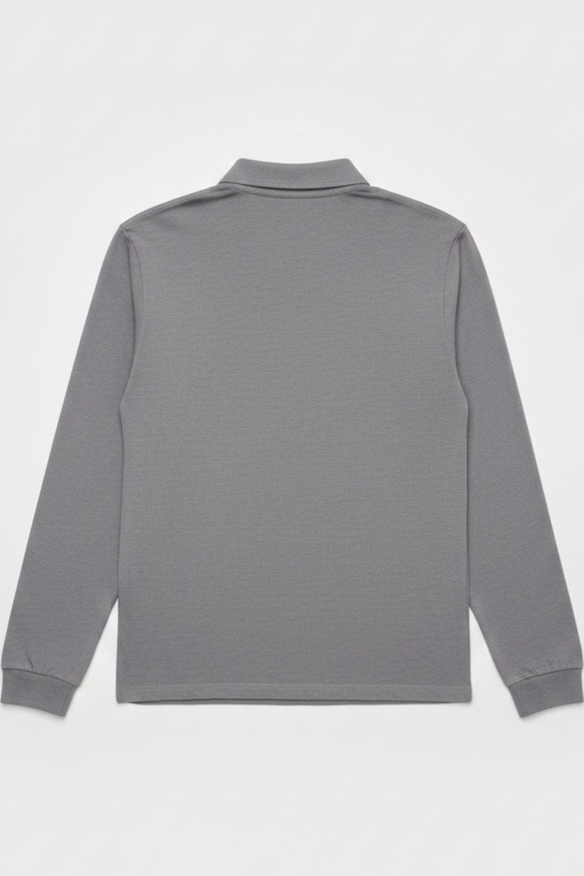 Lacoste Herren Rugby Shirt Grau Größe XL