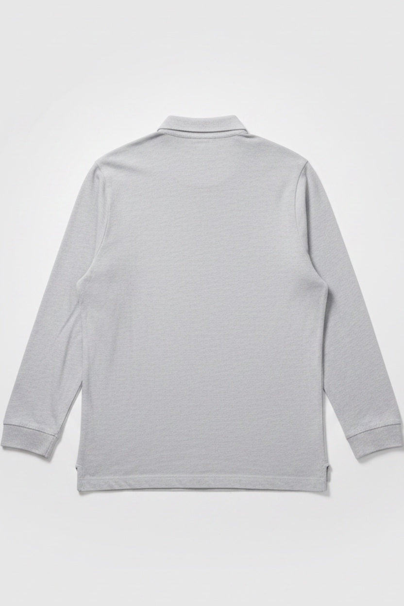 Lacoste Herren Rugby Shirt Grau Größe XL