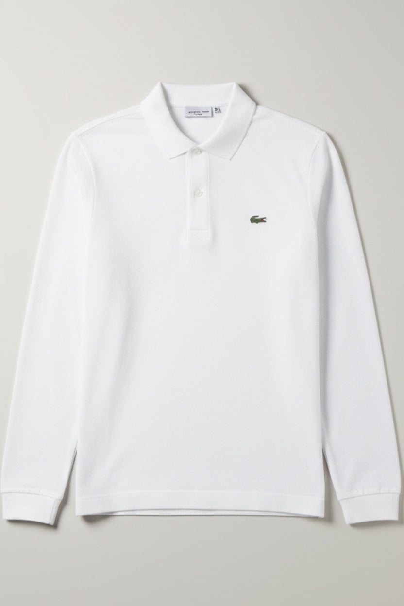 Lacoste Herren Rugby Shirt Weiß Größe S