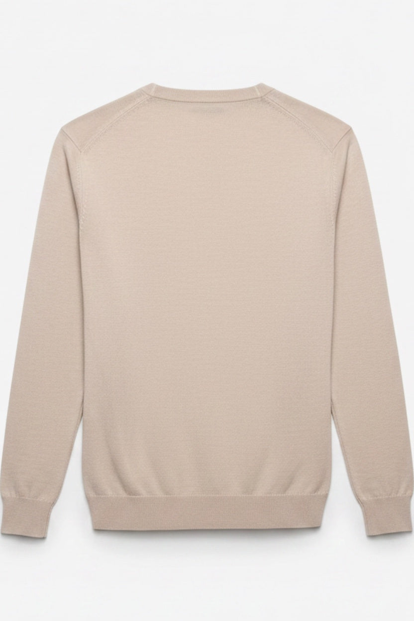Lacoste Herren Strickpullover Beige Größe M