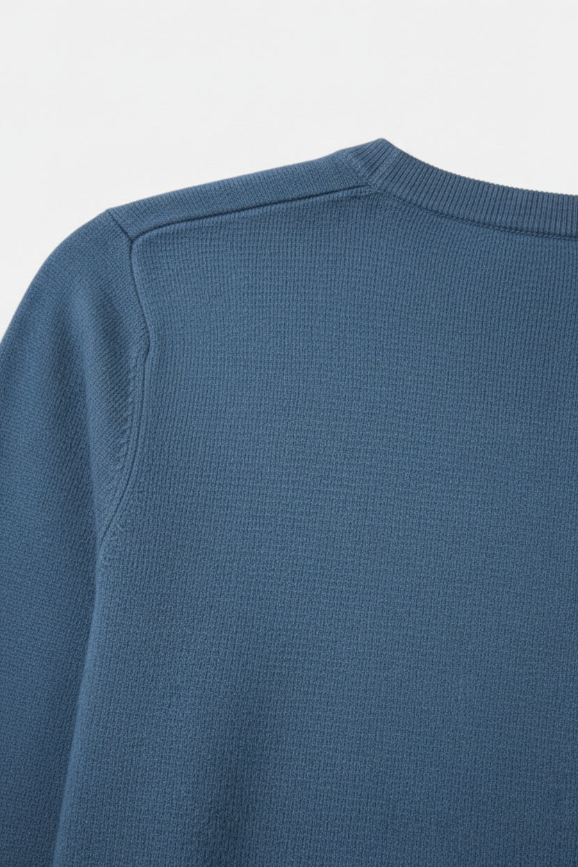 Lacoste Herren Strickpullover Blau Größe XS