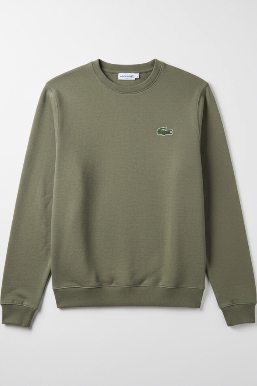 Lacoste Herren Sweatshirt Grün Größe S
