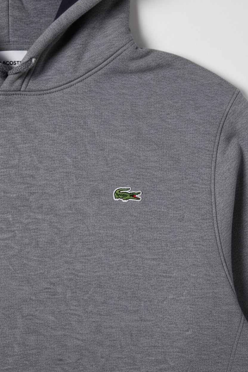 Lacoste Sport Herren Kapuzenpullover Grau Größe XL