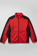 4 Sports Herren Trainingsjacke Rot Schwarz Größe M