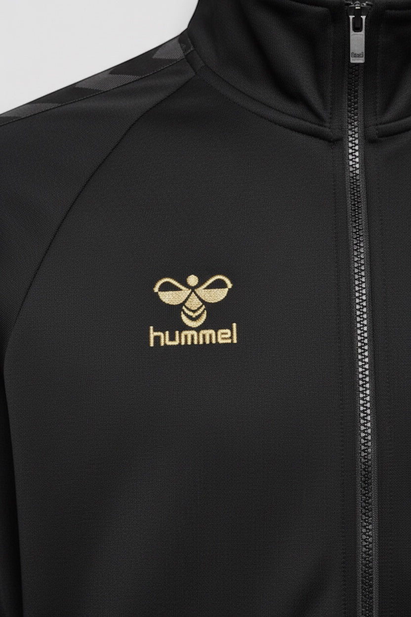 Hummel Herren Trainingsjacke Schwarz Größe L