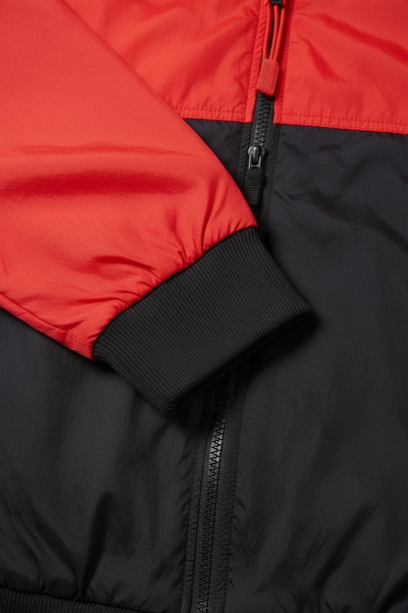 Nike Herren Trainingsjacke Rot Schwarz Größe L