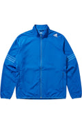 Adidas Herren Trainingsjacke Blau Einfarbig Größe M