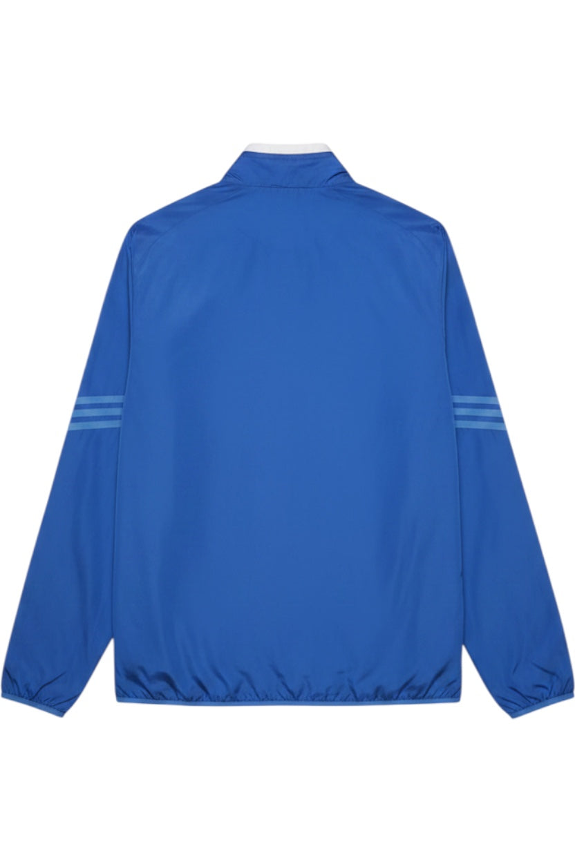 Adidas Herren Trainingsjacke Blau Einfarbig Größe M
