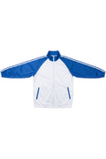 Adidas Herren Trainingsjacke Blau Weiß Größe L