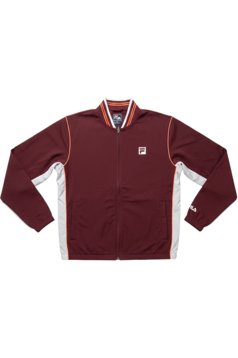 Fila Herren Trainingsjacke Rot Weiß Größe 2XL