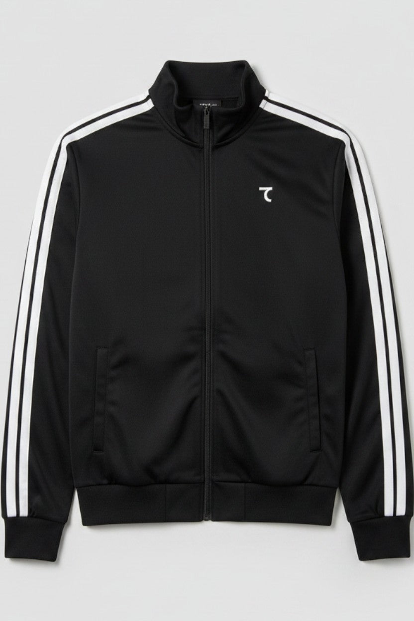 Saber Herren Trainingsjacke Blau Weiß Größe XL
