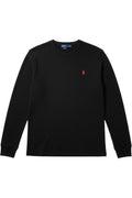Polo Ralph Lauren Herren Langarmshirt Schwarz Größe L
