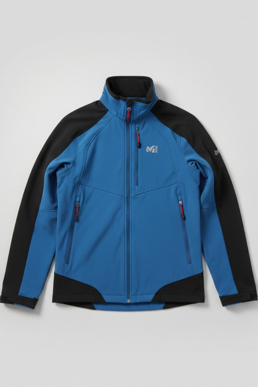 Millet Herren Trainingsjacke Blau Schwarz Größe M