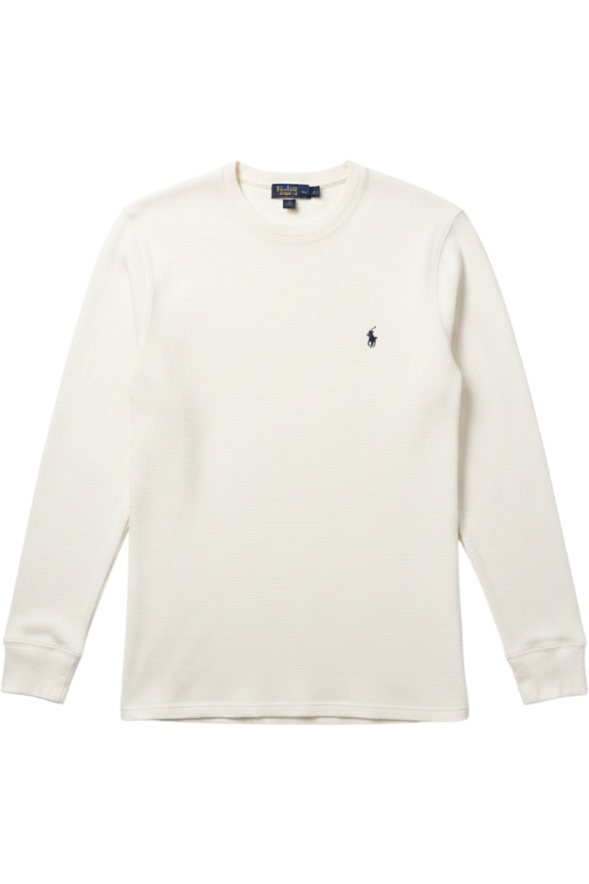 Polo Ralph Lauren Herren Langarmshirt Weiß Größe S