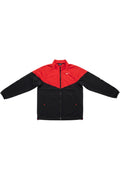Nike Herren Trainingsjacke Rot Grau Größe L