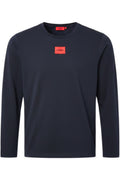 Hugo Boss Herren Langarmshirt Grau Größe L