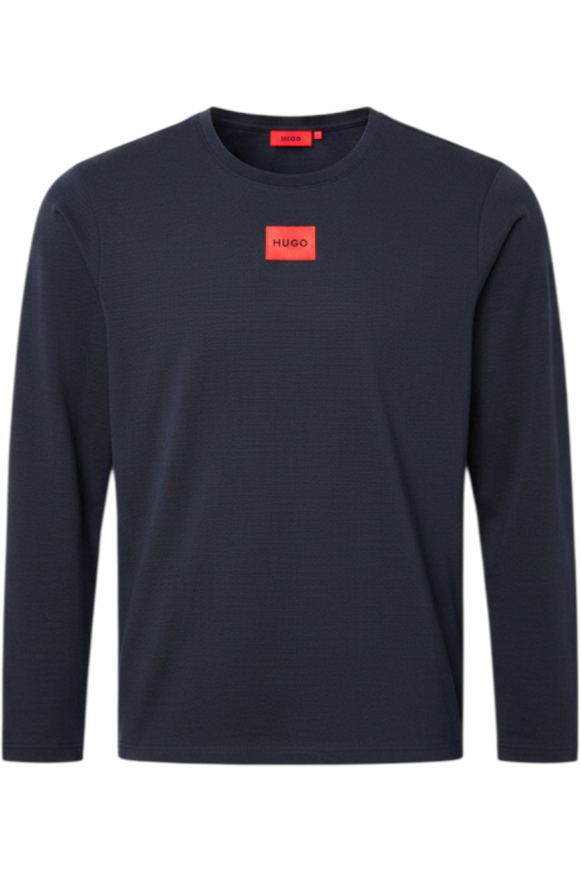 Hugo Boss Herren Langarmshirt Grau Größe L