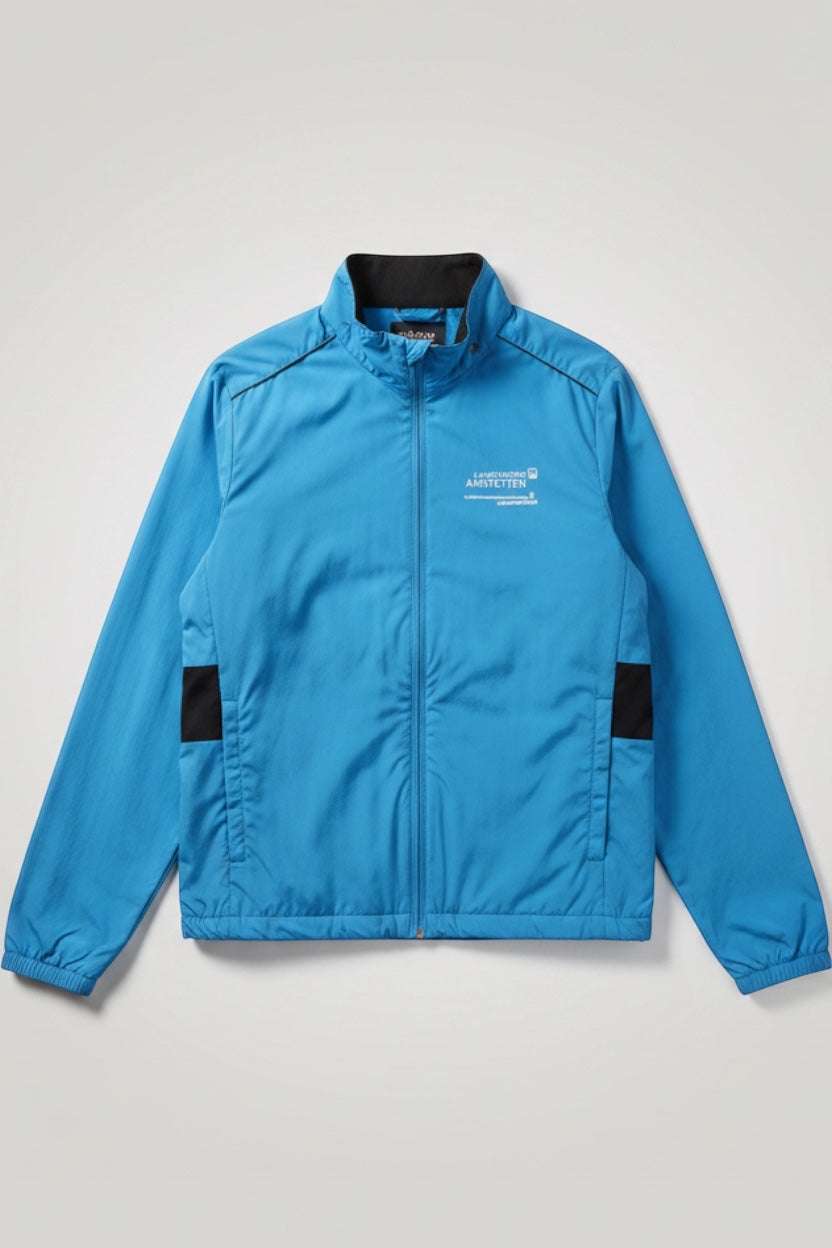 James & Nicholson Herren Trainingsjacke Blau Schwarz Größe S