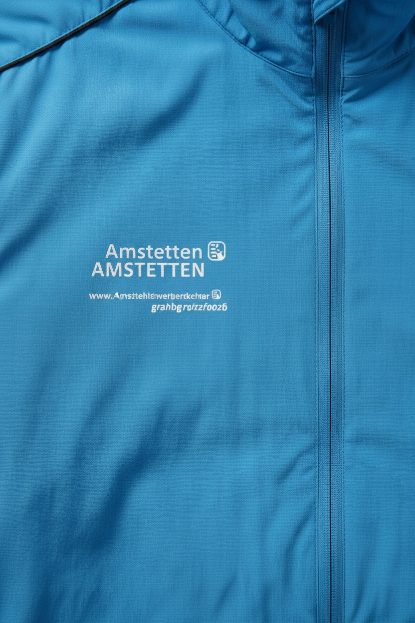 James & Nicholson Herren Trainingsjacke Blau Schwarz Größe S