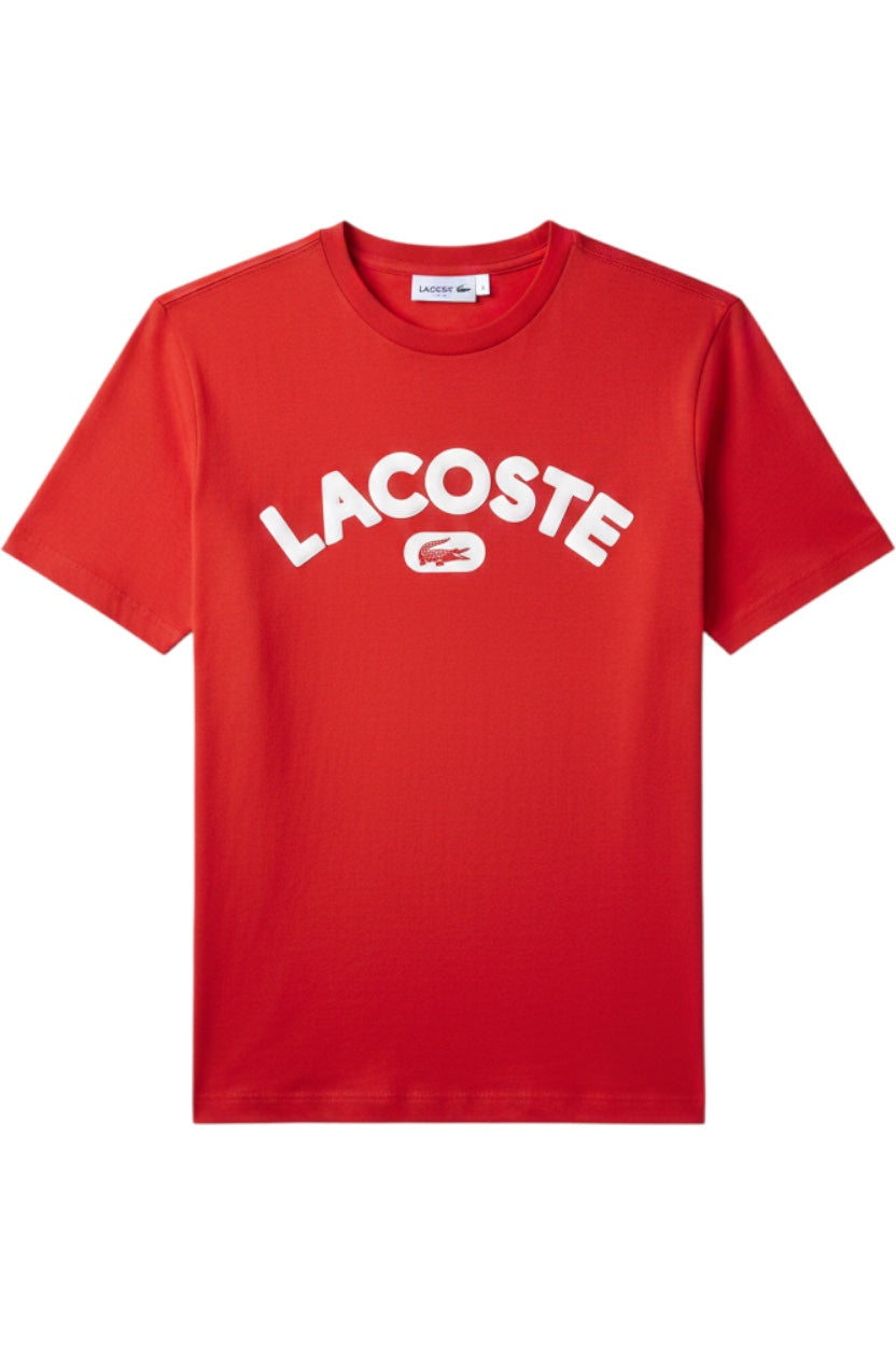 Lacoste Herren T-Shirt Rot Größe S