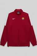 Nike Herren Trainingsjacke Rot Weiß Größe XL