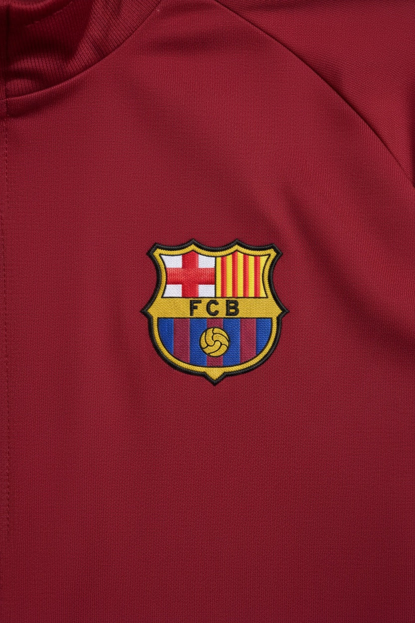 Nike Herren Trainingsjacke Rot Weiß Größe XL
